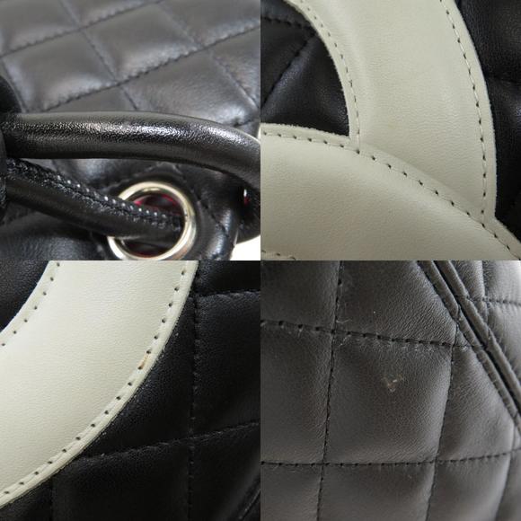 Chanel Cambon Line Tote Bag Calf Black - Picture 7 of 9